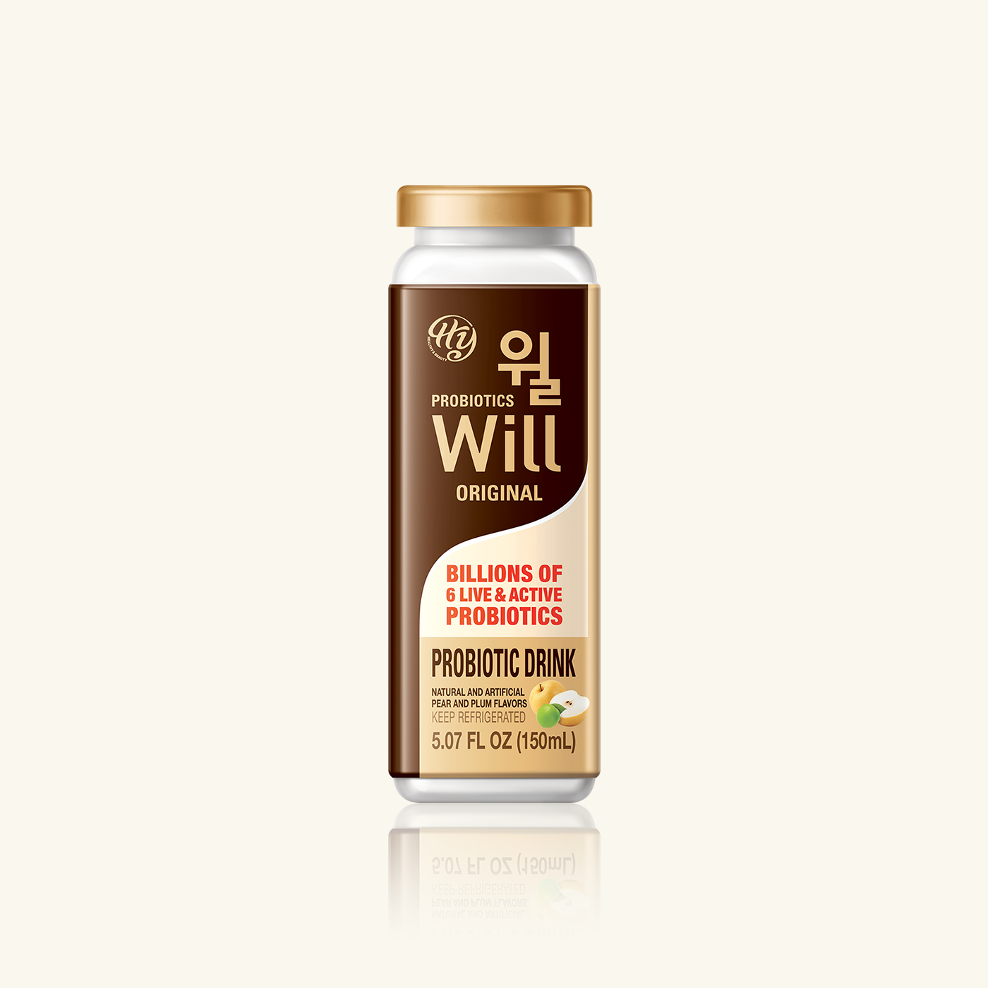 HY Probiotics Dairy Drink Will Original (Pear Flavor)- MOQ 10