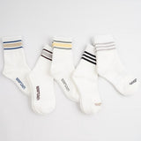 Viva Seven Children's Ace Junior Sporty Mid-Calf Socks 5-Piece Set (No.7) - MOQ 3