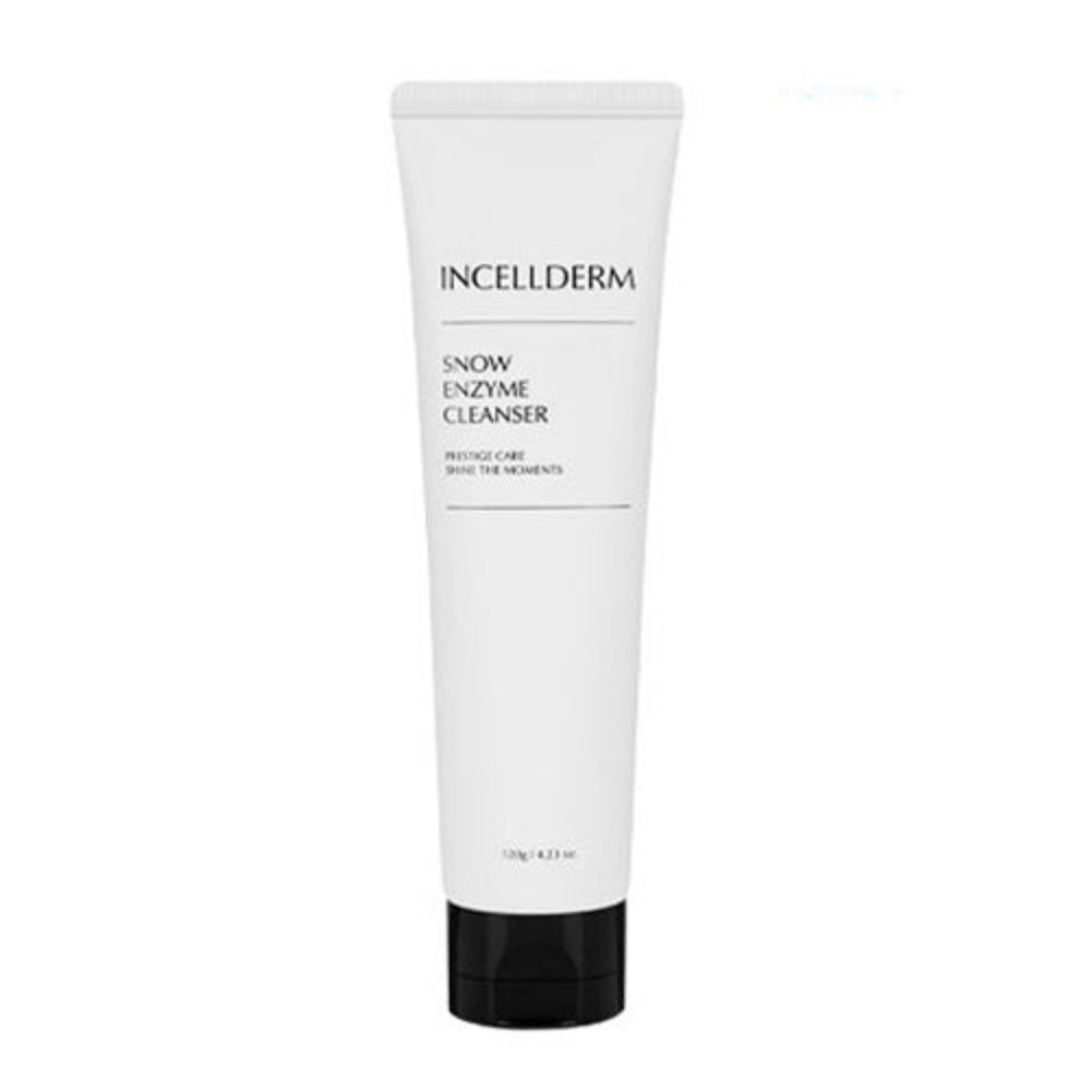 INCELLDERM Snow Enzyme Cleanser 120g -  is a gentle yet effective facial cleanser that utilizes natural enzymes to exfoliate and purify the skin.