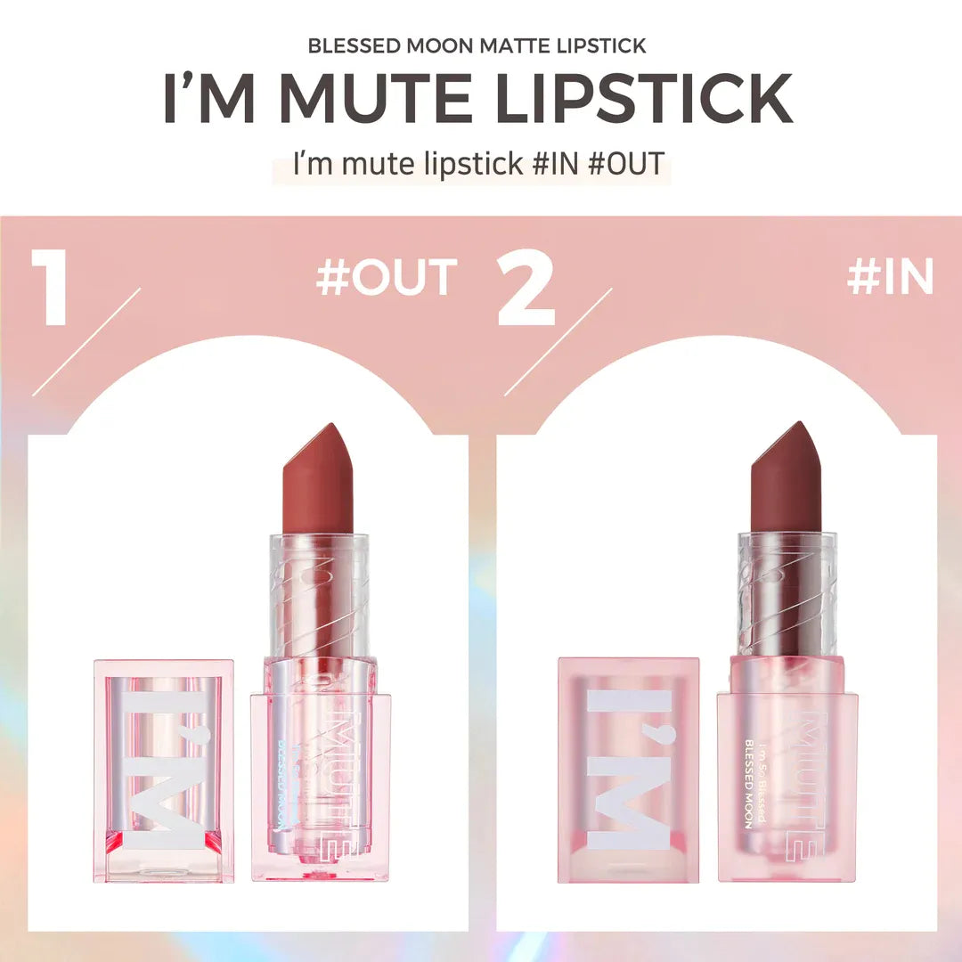 I'm Mute Lipstick 01in - MOQ 320