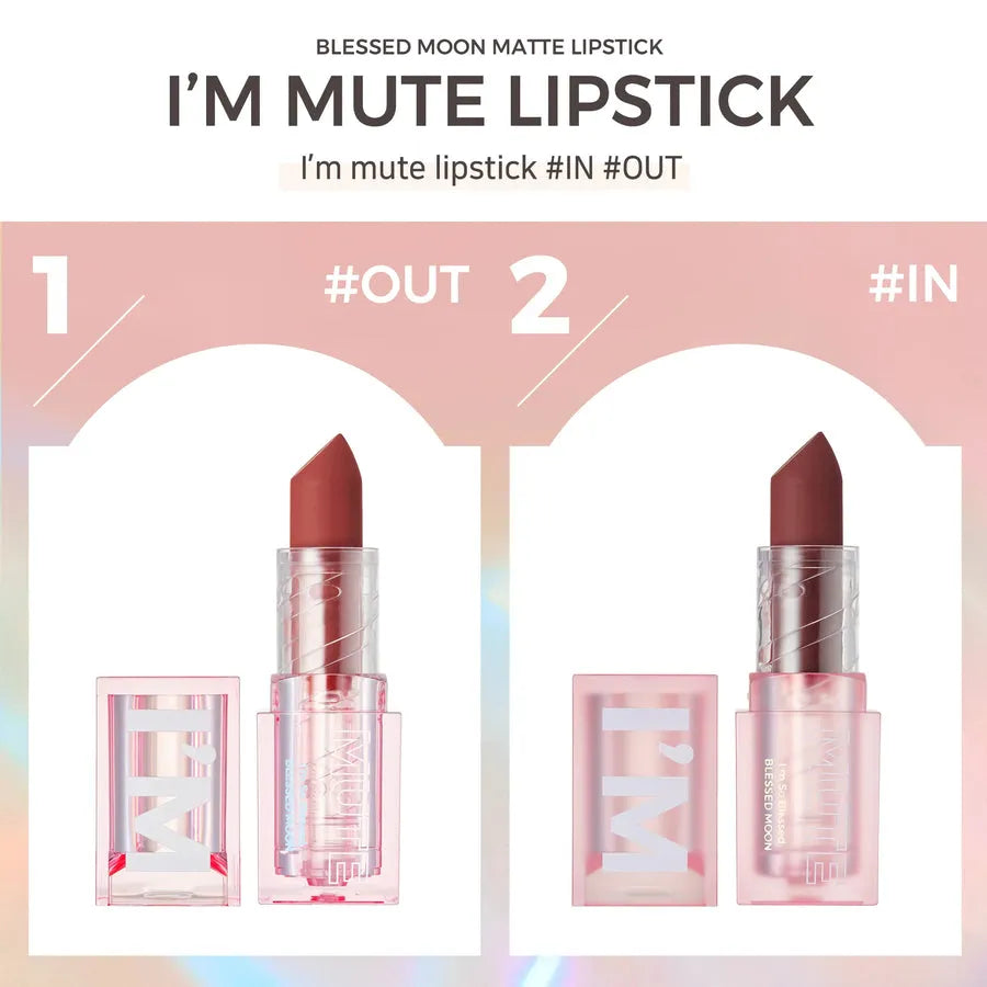 I'm Mute Lipstick 02in - MOQ 320