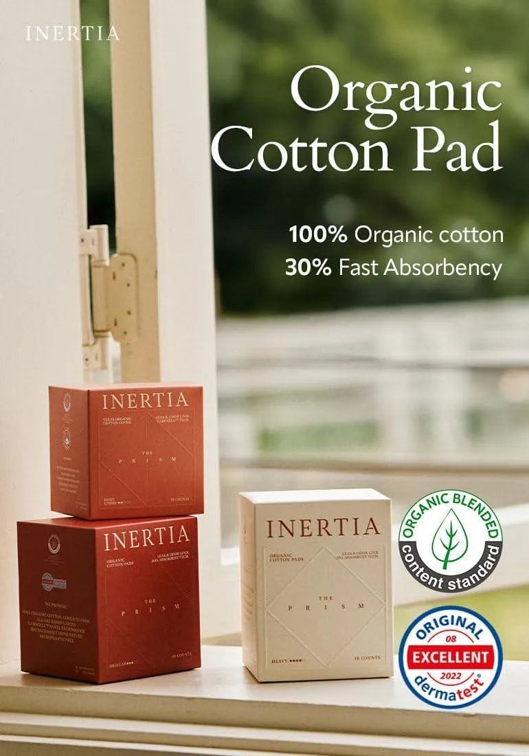 Inertia Organic Labocell™ Premium Period Pads – Heavy (10pcs)
