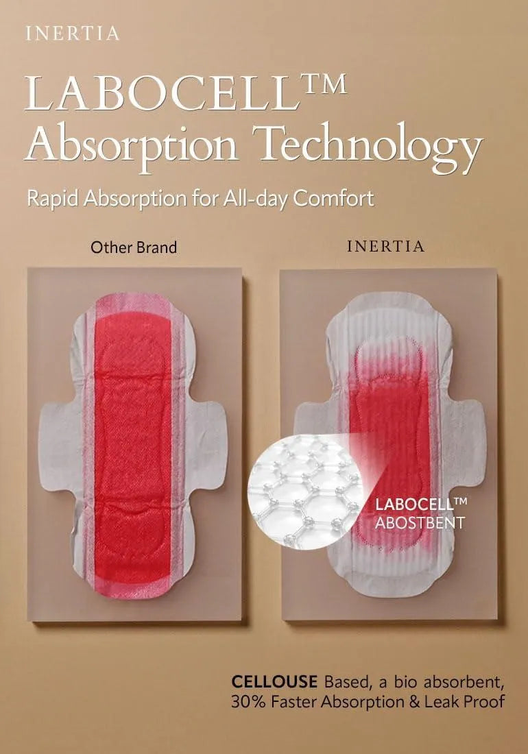 Inertia Organic Labocell™ Premium Period Pads – Heavy (10pcs)