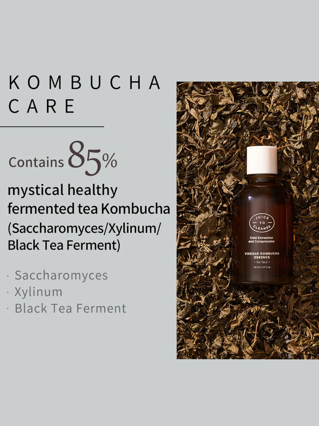 Juice To Cleanse Vinegar Kombucha Vegan Essence - MOQ 15