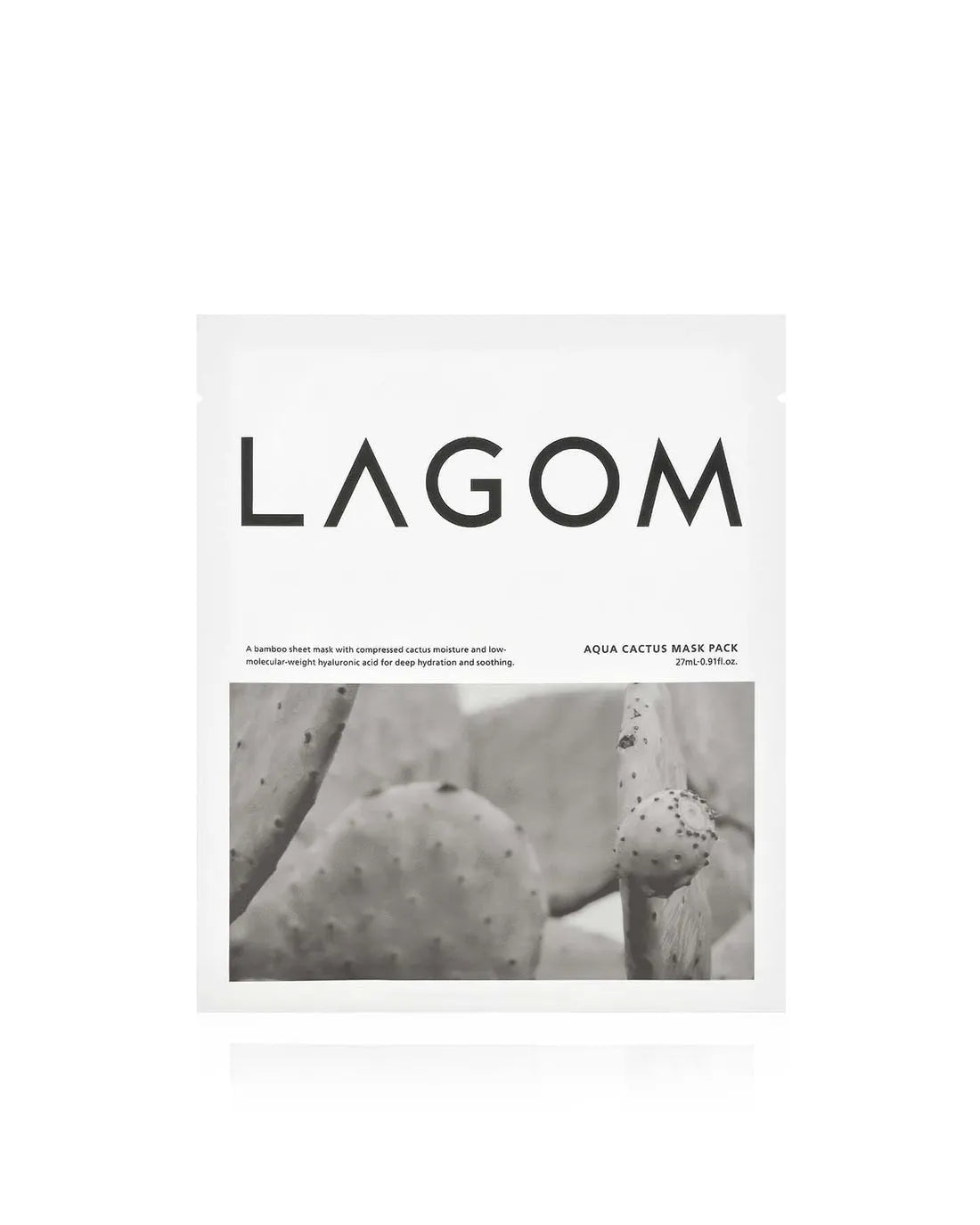 LAGOM AQUA CACTUS MASK PACK - MOQ 30