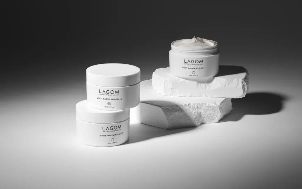 LAGOM WHITE KAOLIN MUD MASK - MOQ 50