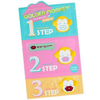 Holika Holika Golden Monkey Glamour Lip 3-Step Kit - MOQ 600