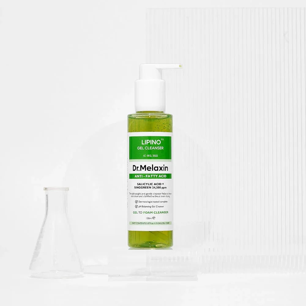 Lipino Anti-fatty Acid Gel Cleanser 150ml - MOQ 54