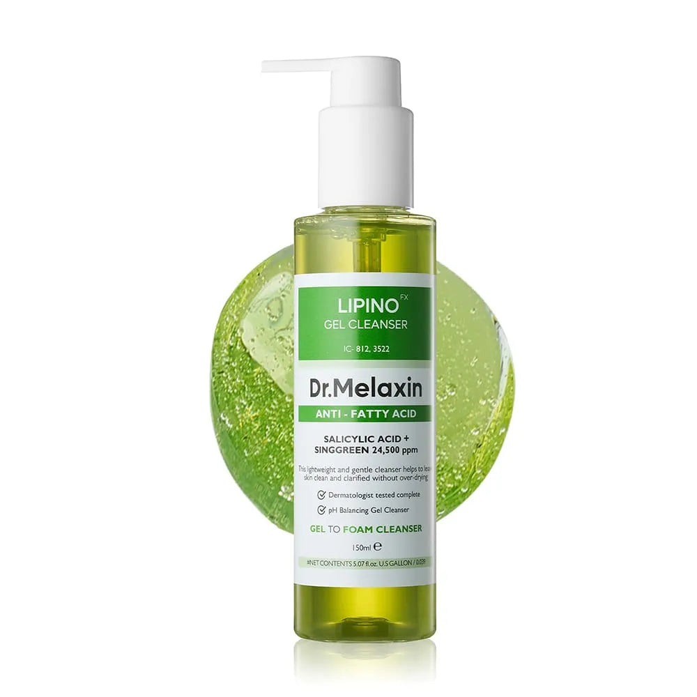 Lipino Anti-fatty Acid Gel Cleanser 150ml - MOQ 54