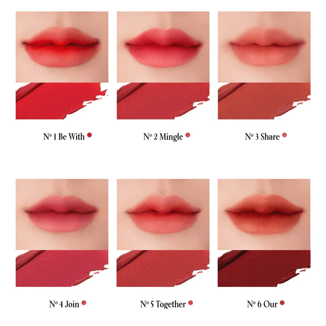 Luv Hug Velvet Tint N°1 Be With - MOQ 10