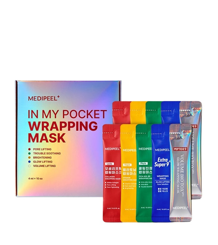 MEDIPEEL IN MY POCKET WRAPPING MASK SET - MOQ 50
