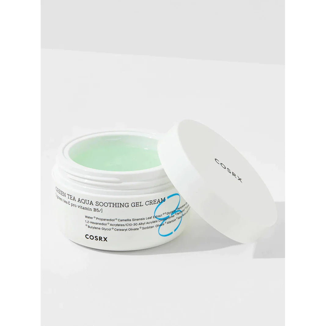 COSRX Hydrium Green Tea Aqua Soothing Gel Cream 50ml - DODOSKIN