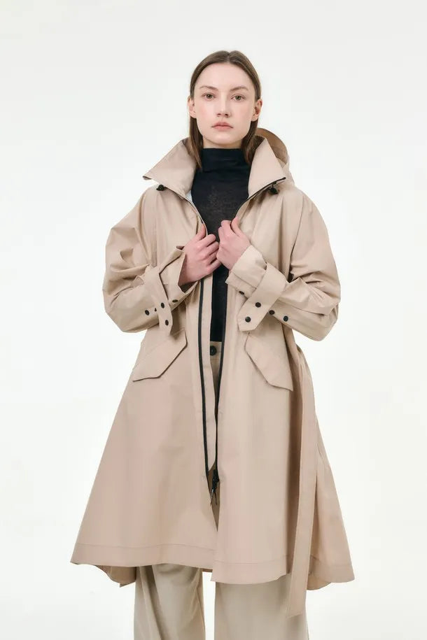 MURYANG - Womens Coat - Essential CREAM S - MOQ 6