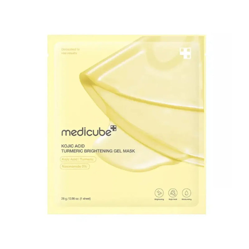 Medicube KOJIC ACID TURMERIC BRIGHTENING GEL MASK (4EA) - MOQ 24