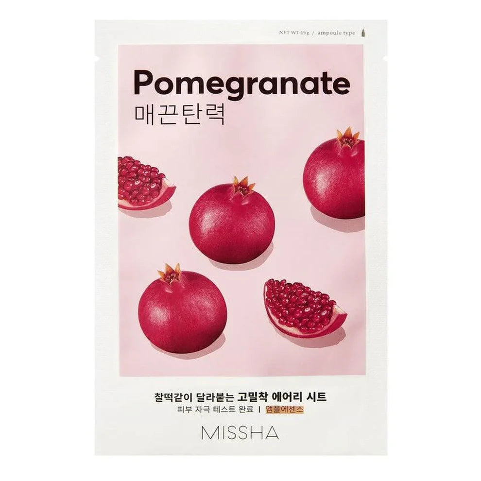 MISSHA AIRY_FIT_SHEET_MASK_[POMEGRANATE] - MOQ 36