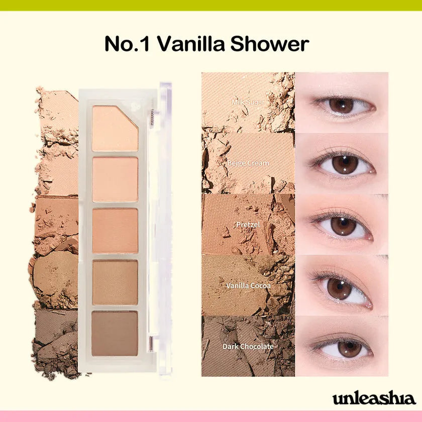 Mood Shower Face Palette NO.1 Vanilla Shower - MOQ 10