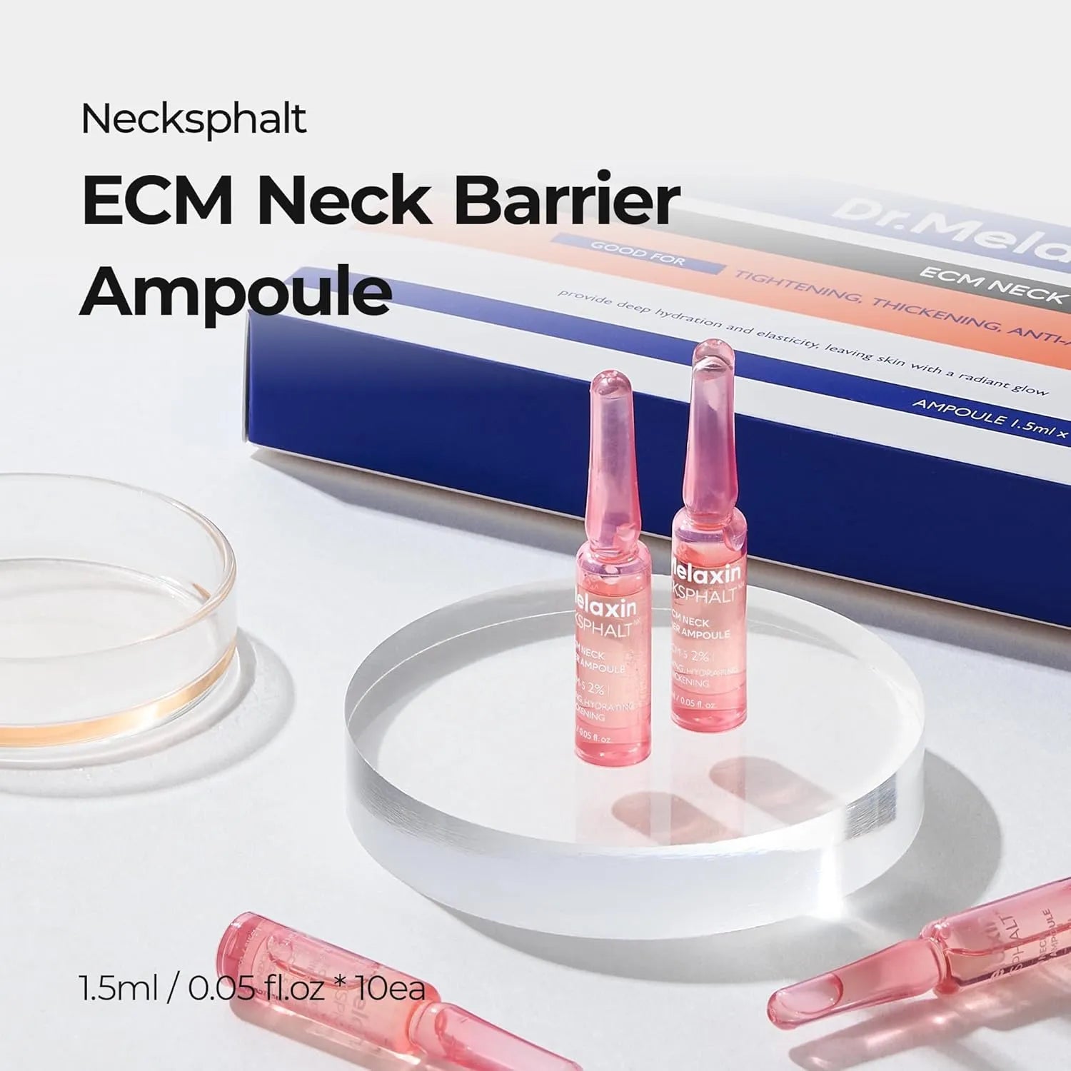 Necksphalt ecm ceramide neck serum 1.5ml*10ea - MOQ 78