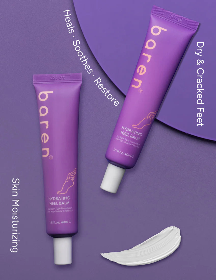 BAREN Non-Greasy & Hydrating Heel Balm 40ml