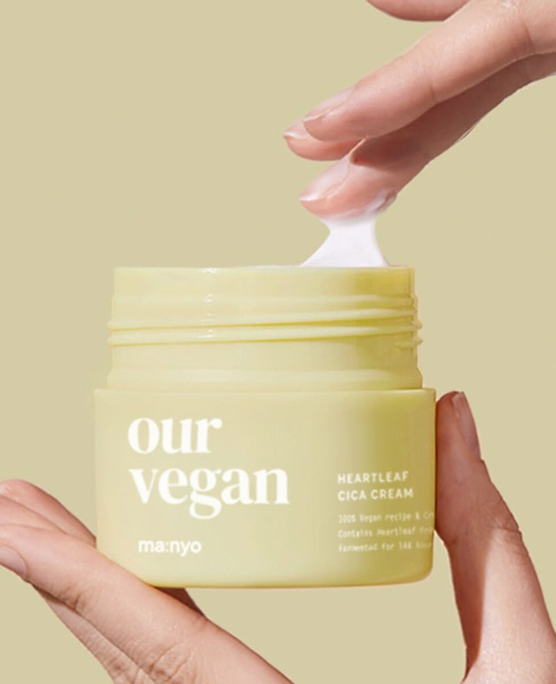 Manyo Factory OUR VEGAN HEARTLEAF CICA CREAM - MOQ 40