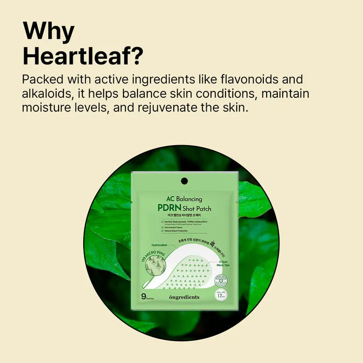 Ongredients AC Balancing PDRN Shot Patch - MOQ 240.00
