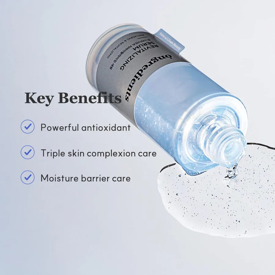Ongredients Revitalizing Serum - MOQ 50.00