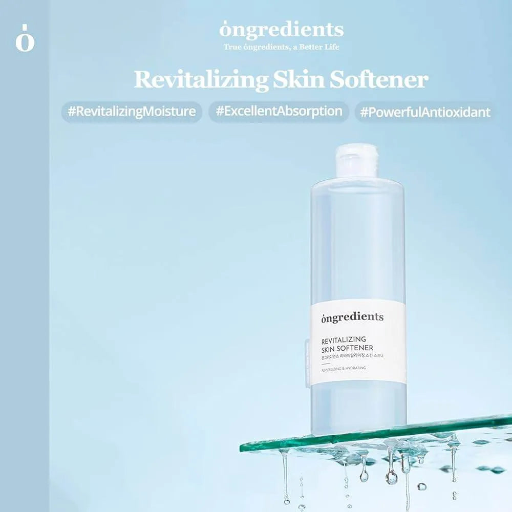 Ongredients Revitalizing Skin Softener - MOQ 40.00