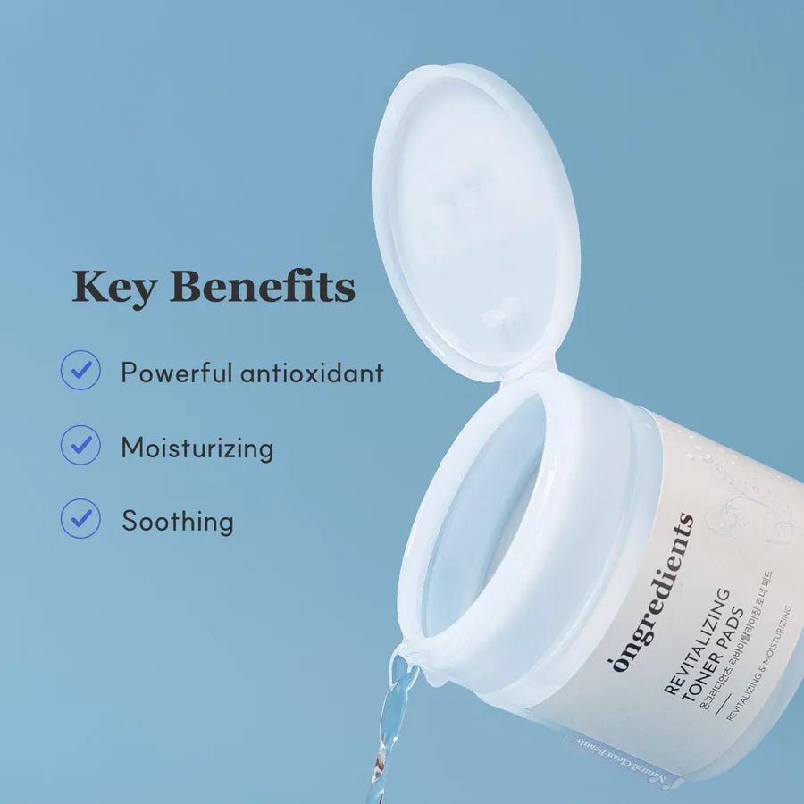 Ongredients Revitalizing Toner Pad - MOQ 40.00