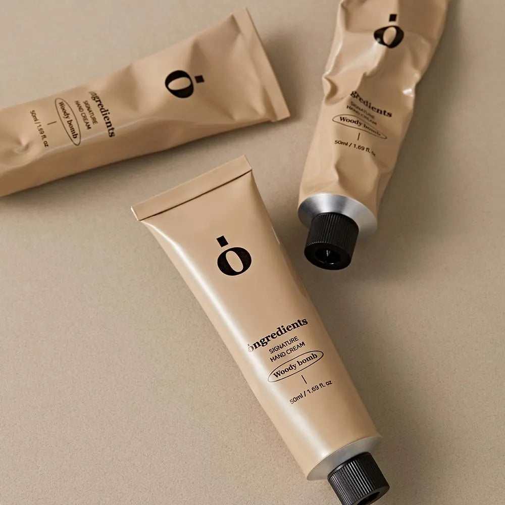 Ongredients Signature Hand Cream Woody Bomb - MOQ 100.00