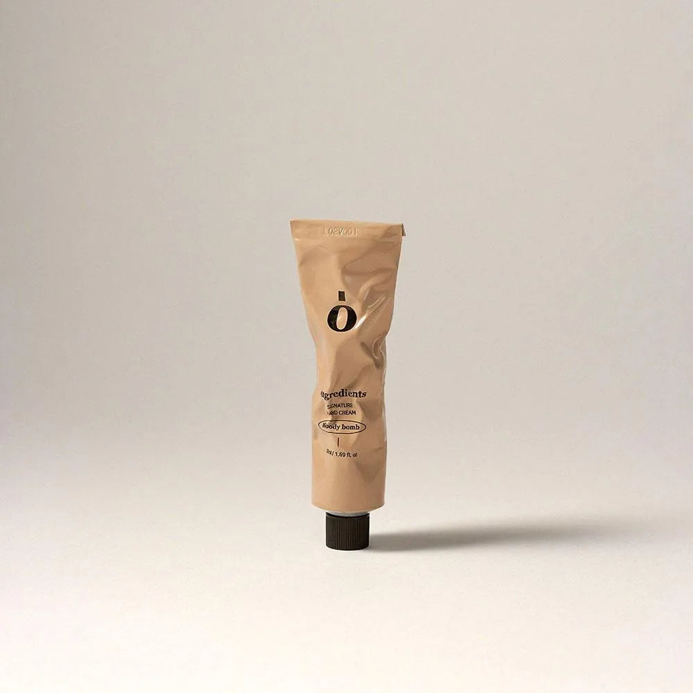 Ongredients Signature Hand Cream Woody Bomb - MOQ 100.00