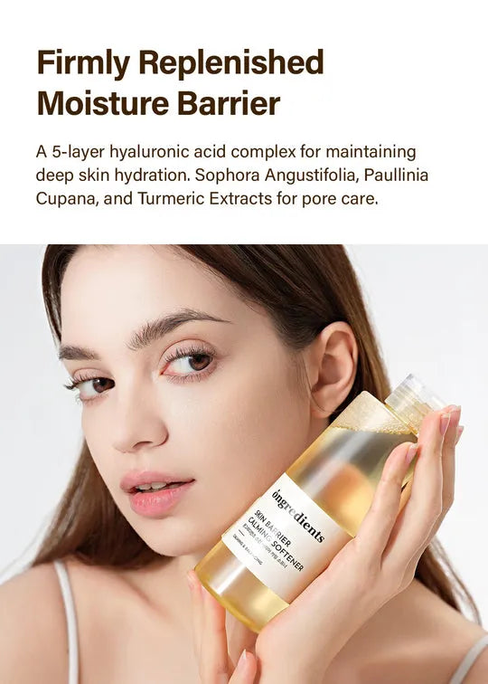 Ongredients Skin Barrier Calming Softener - MOQ 40.00