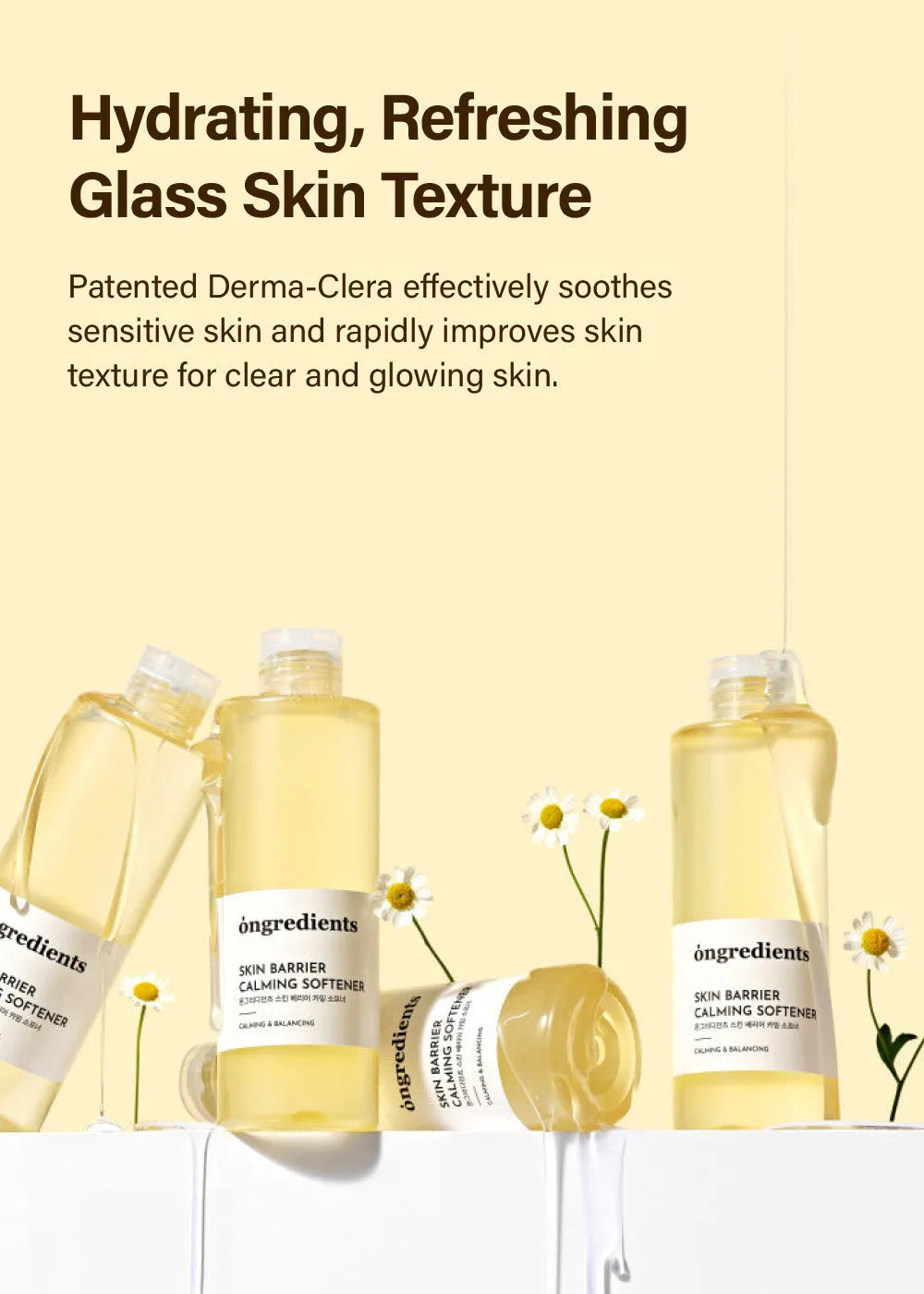 Ongredients Skin Barrier Calming Softener - MOQ 40.00