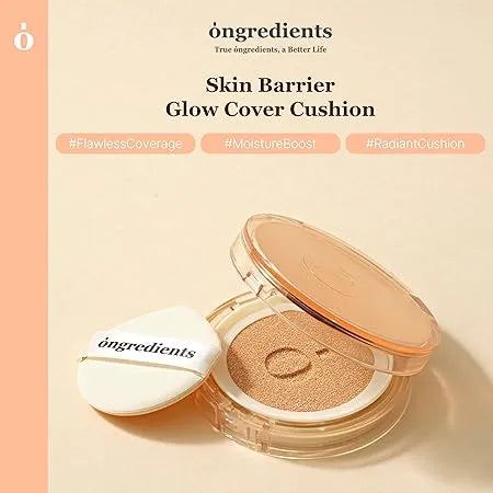 Ongredients Skin Barrier Glow Cover Cushion 21N Sun Glitter - MOQ 60.00