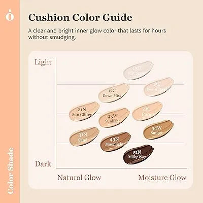 Ongredients Skin Barrier Glow Cover Cushion  23W Sunlight - MOQ 60.00