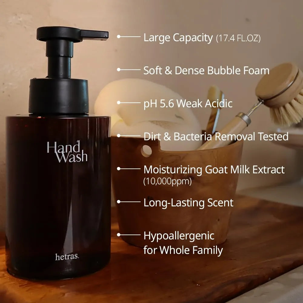 Perfumed Bubble Hand Wash - Hotel Wood - MOQ 10