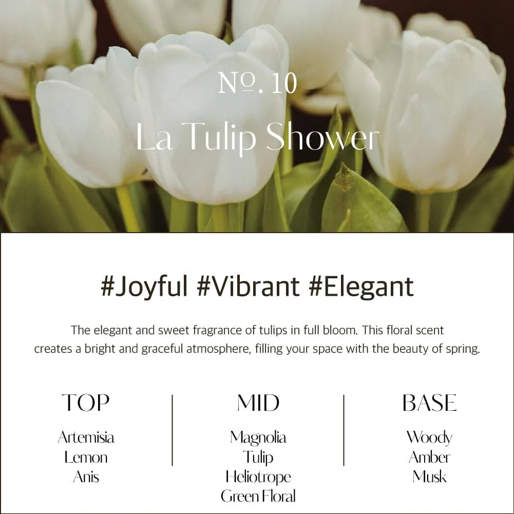 Premium Diffuser 2EA - La Tulip Shower - MOQ 8