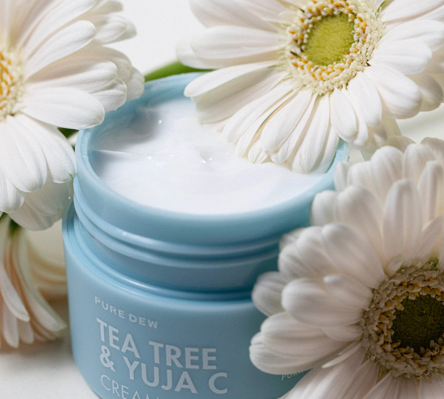 TonyMoly PURE DEW TEATEREE YUJA C PURIFYING CREAM - MOQ 6