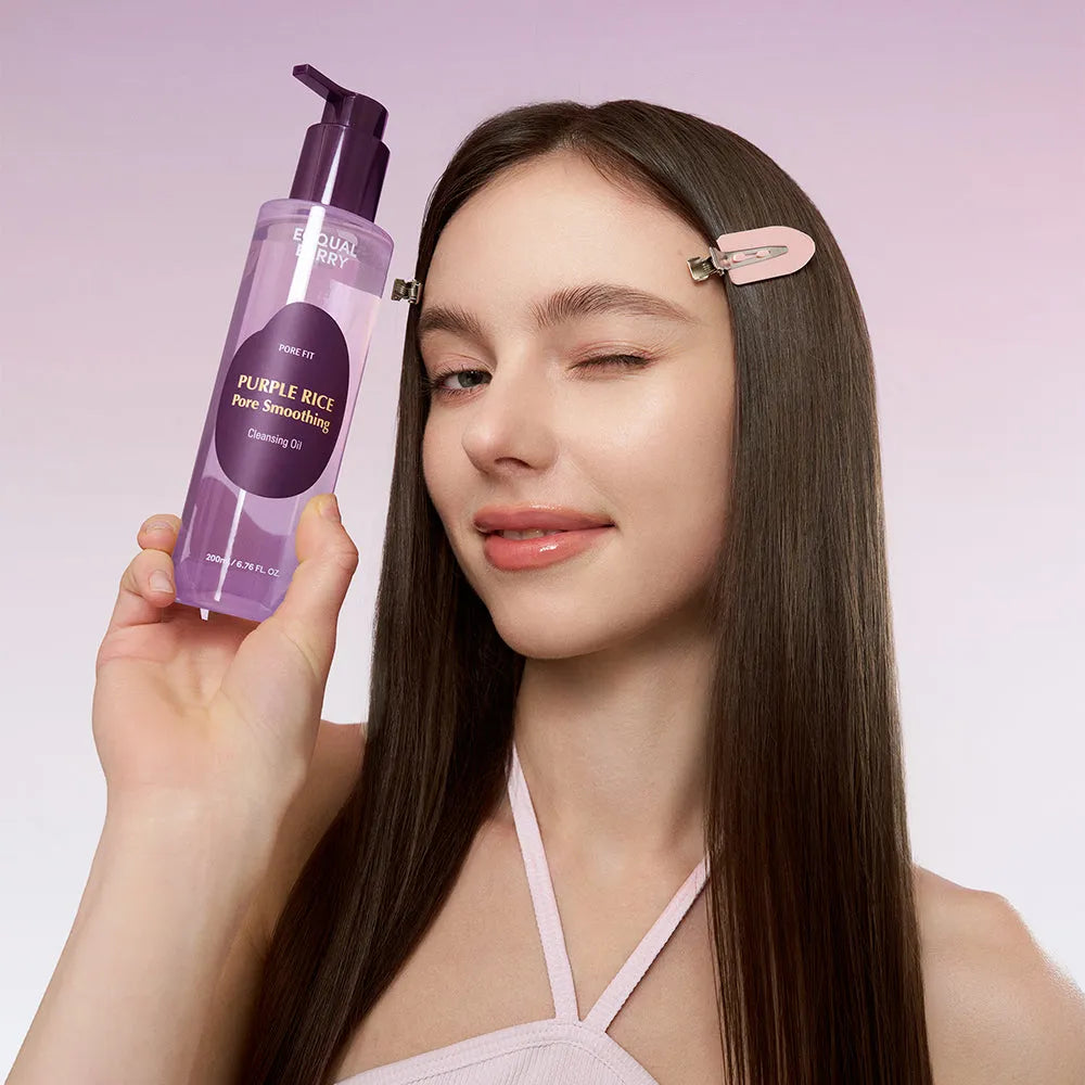 Purple Rice Pore Smoothing Cleansing Oil 200ml - MOQ 77