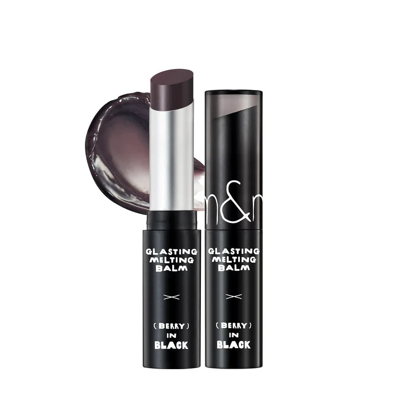 rom&nd x INAPSQUARE GLASTING MELTING BALM 17 BERRY IN BLACK - MOQ 20