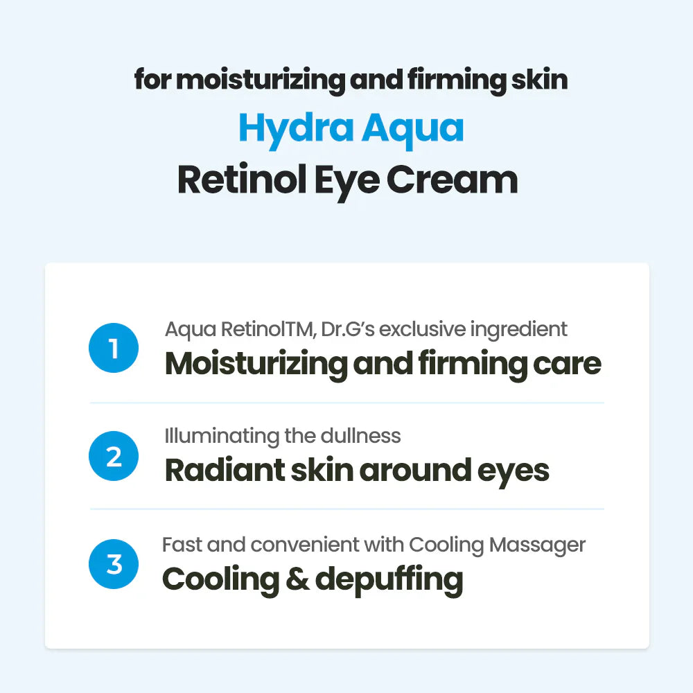 Dr.G Hydra Aqua Retinol Eye Cream 20ml