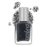 rom&nd MOOD PEBBLE NAIL 00 CRUNKY BLACK - MOQ 20