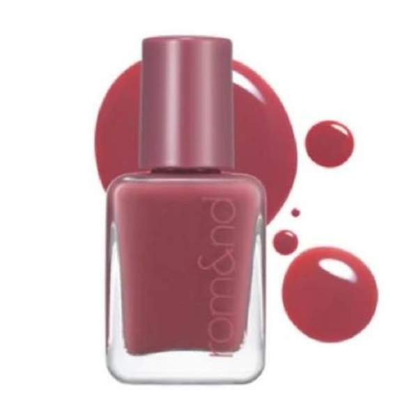 rom&nd MOOD PEBBLE NAIL 02 ROSY SYRUP - MOQ 20