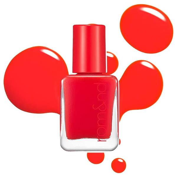 rom&nd MOOD PEBBLE NAIL 14 ZESTY RED - MOQ 20