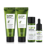 SOME BY MI SUPER MATCHA PORE CARE STARTER KIT
 [Cleansing Gel 42ml, Clay Mask 42g, Toner 30ml, Serum 10ml] - MOQ 40