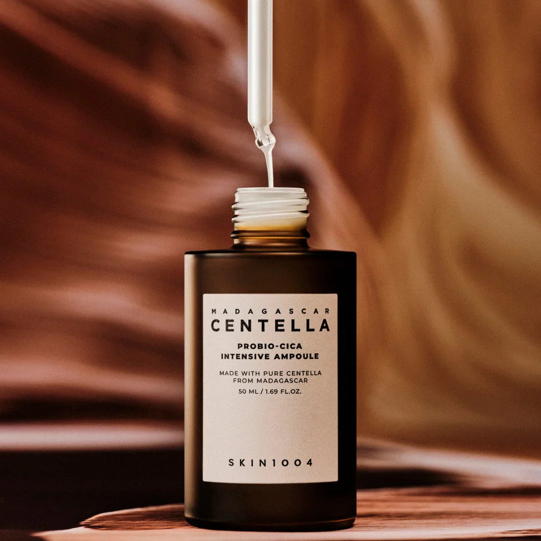 50ml SKIN1004 Madagascar Centella Probio-Cica Intensive Ampoule, ideal for skin nourishment and repair.