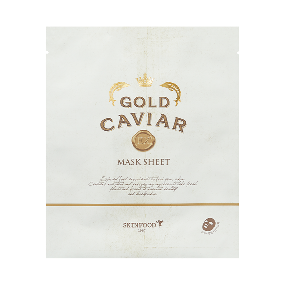 SKINFOOD GOLD CAVIAR EX MASK SHEET - MOQ 20