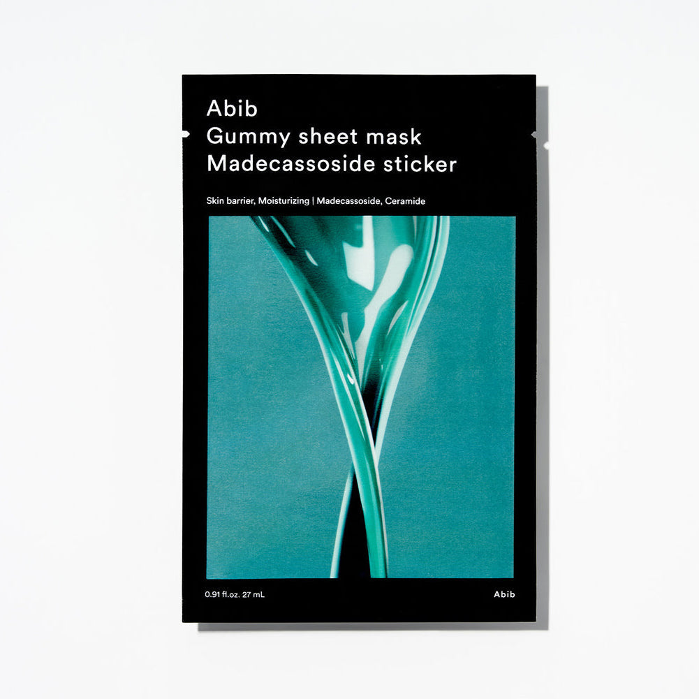 Abib Gummy sheet mask Madecassoside sticker - MOQ 24