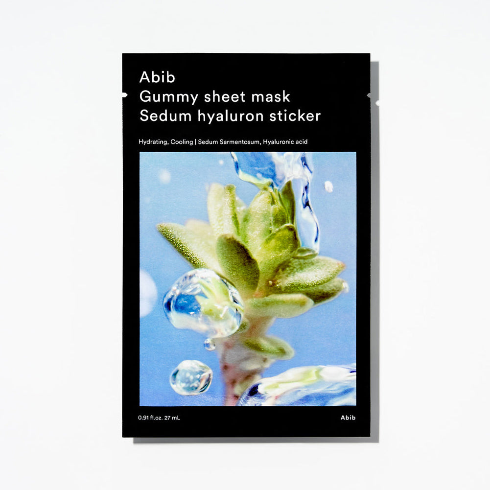 Abib Gummy sheet mask
Sedum Hyaluron sticker - MOQ 24