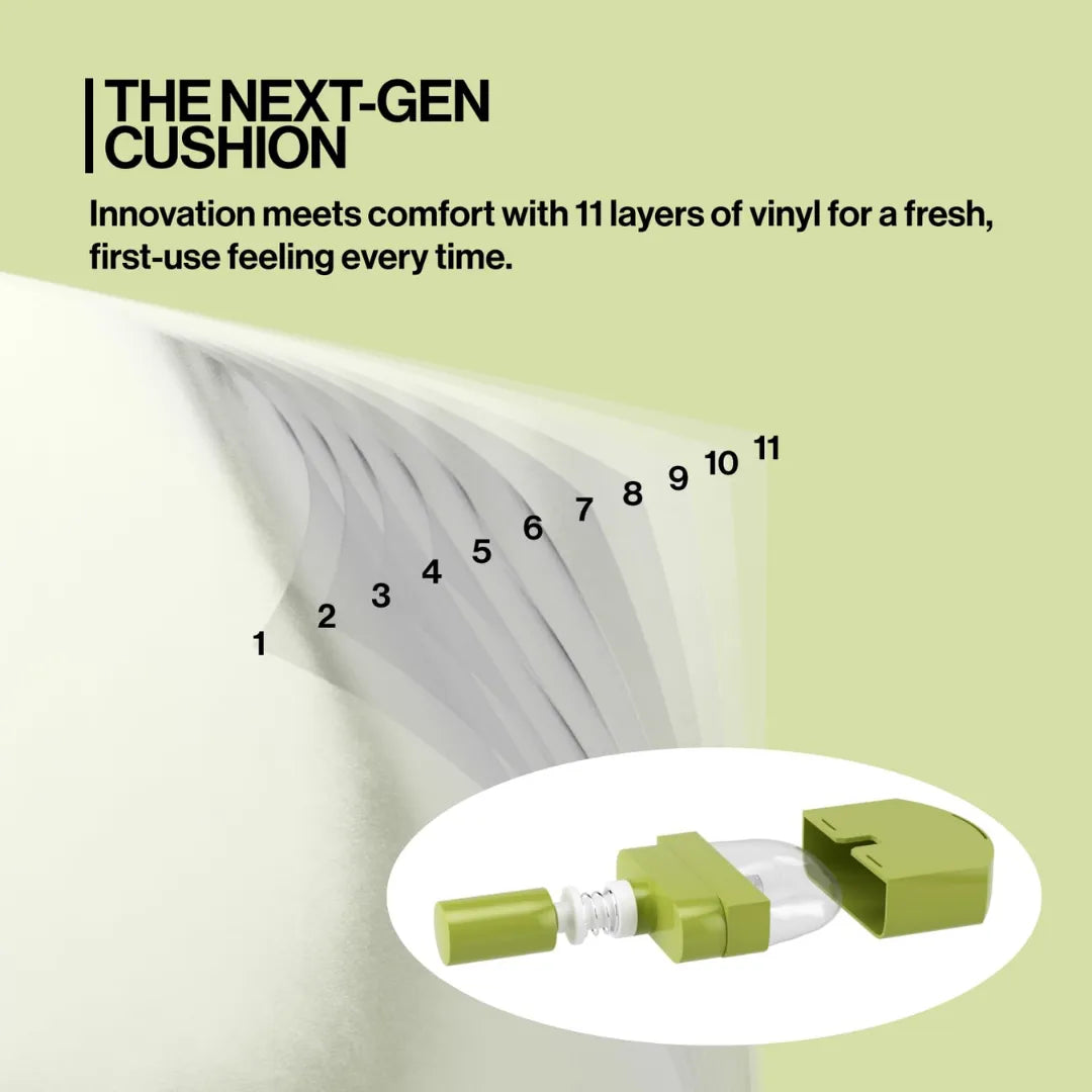 Satin Wear Healthy-Green Cushion Cover Package - MOQ 10