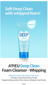 A'PIEU Deep Clean Foam Cleanser 130ml - DODOSKIN