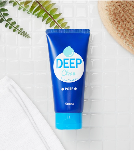 A'PIEU Deep Clean Foam Cleanser 130ml - DODOSKIN